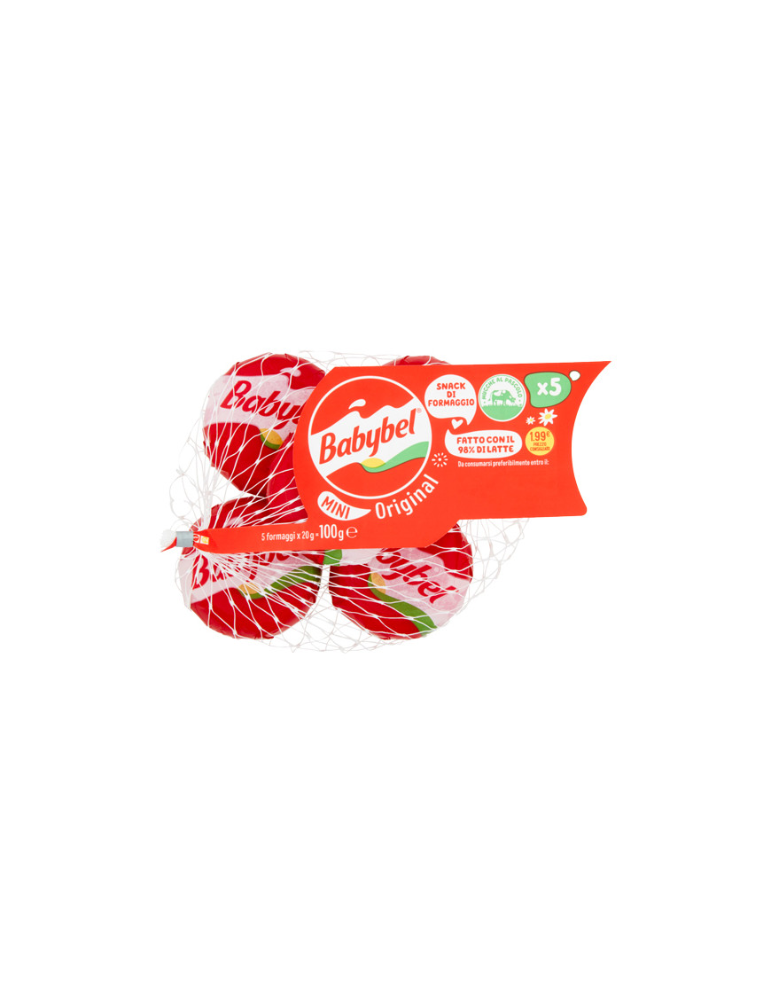 Mini Babybel Rosso Formaggio gr.20X5