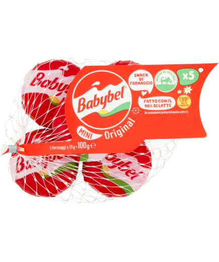 Mini Babybel Rosso Formaggio gr.20X5