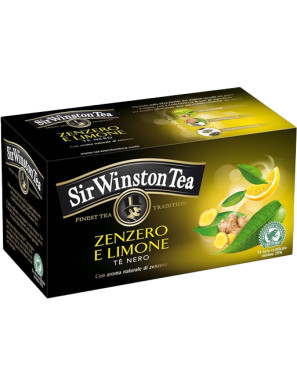 Sir Winston Te' Nero Zenzero E Limone 20 filtri