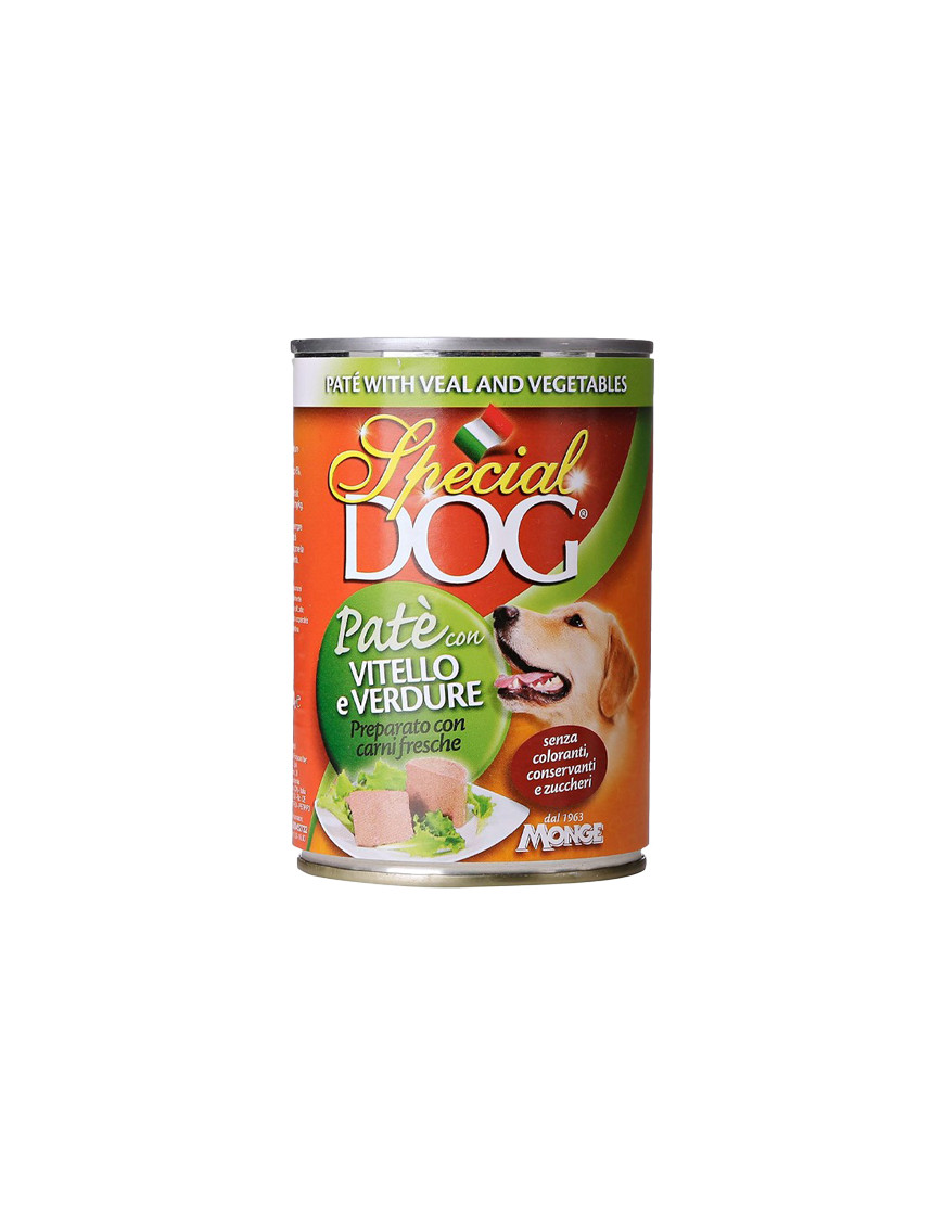 Special Dog Pate' Vitello/Verdure gr.400