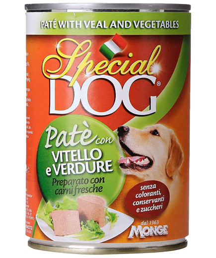 Special Dog Pate' Vitello/Verdure gr.400