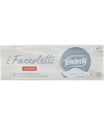 Tenderly Fazzoletti Classici 4 Veli X12 pz.