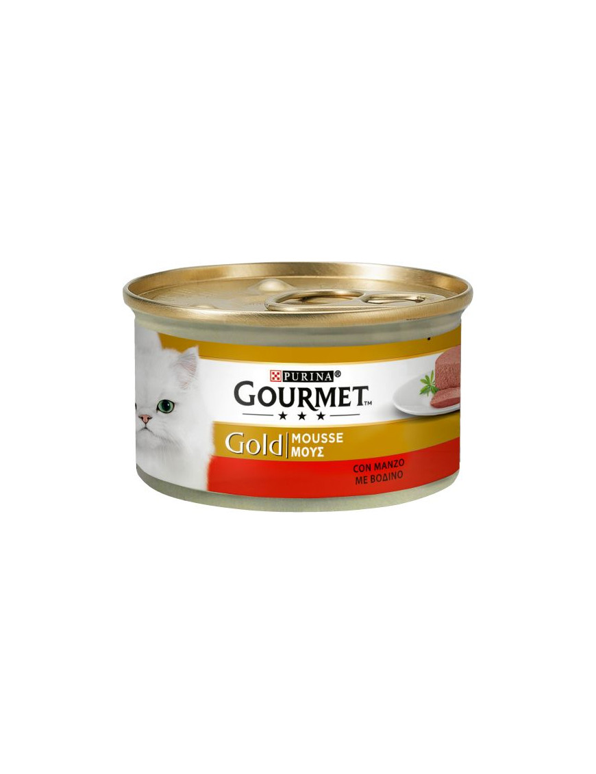 Gourmet Gold Mousse Manzo Prelibato gr.85