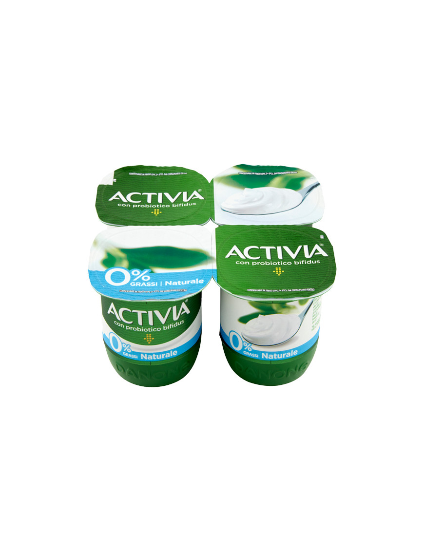 Danone Activia Zero Bianco gr.125x4