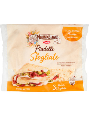 Barilla Piadelle Sfogliate gr.330 Grandi 3 pz..