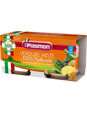 PLASMON OMO VERD/MISTE G.80X2                              