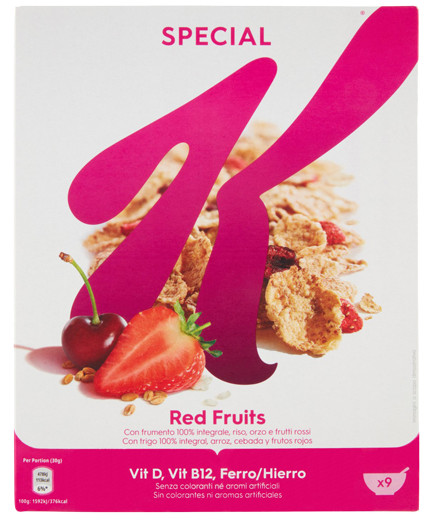 Kellogg'S Special K Frutti Rossi gr.290