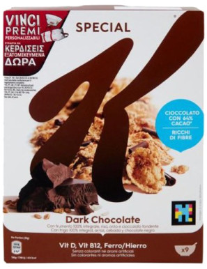 Kellogg'S Special K Cioccolato Fondente gr.290