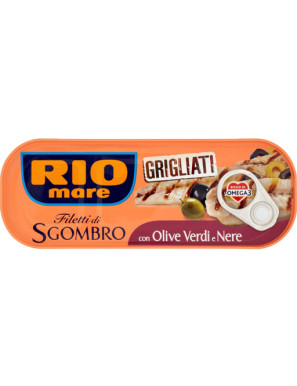 Rio Mare Sgombri Grigliati Olive Verdi E Nere gr.120