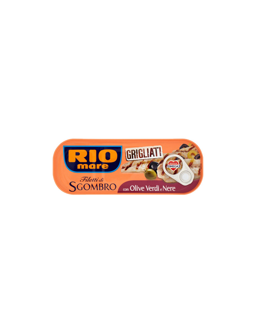 Rio Mare Sgombri Grigliati Olive Verdi E Nere gr.120