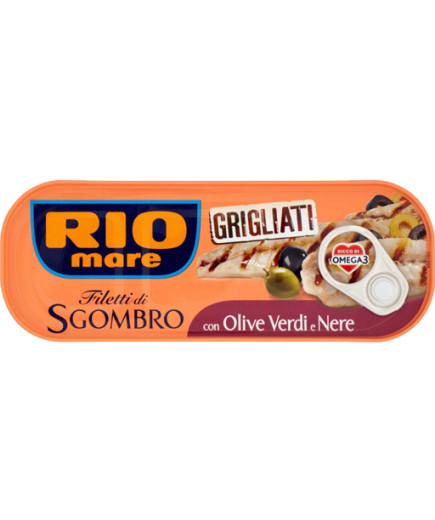 Rio Mare Sgombri Grigliati Olive Verdi E Nere gr.120