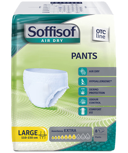 Soffisof Pants Misura Large X8 pz.