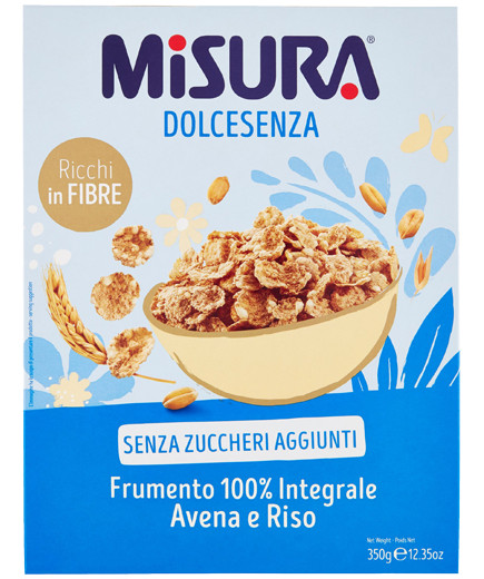 Misura Fiocchi Integrali Risoe Avena Senza Zucchero gr.350