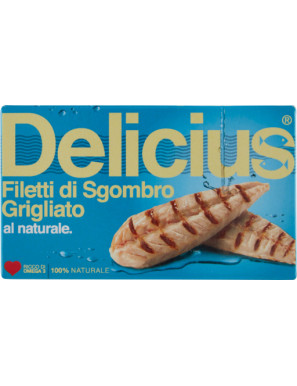 Delicius Sgombro Grigliato Al Naturale gr.85