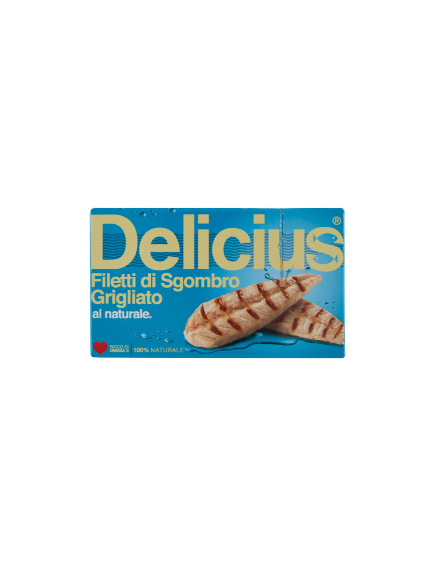 Delicius Sgombro Grigliato Al Naturale gr.85