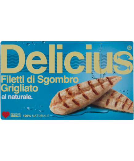 Delicius Sgombro Grigliato Al Naturale gr.85