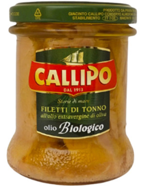 Callipo Filetti Di Tonno All'Olio Di Oliva BIO gr.171