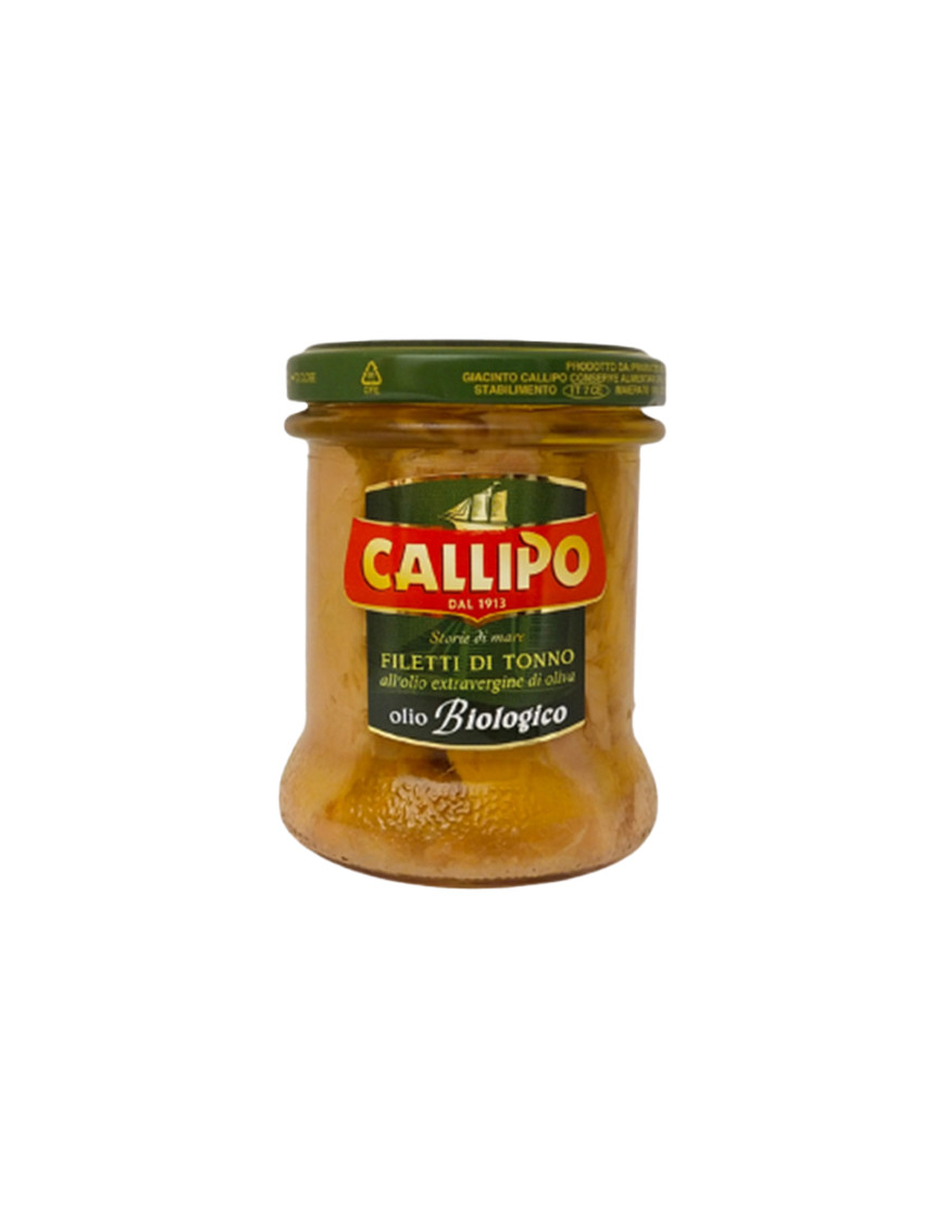 Callipo Filetti Di Tonno All'Olio Di Oliva BIO gr.171