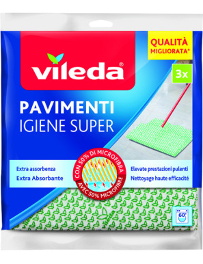 Vileda Panno Pavimento Igiene Super X3