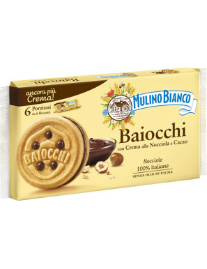 BARILLA BAIOCCHI SNACK NOCCIOLA G.336 P   (FAMIGLIA)