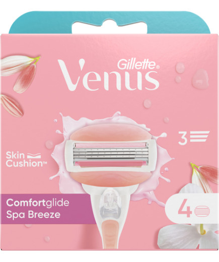 GILLETTE VENUS LAME SPA BREEZE PZ.4 NEW