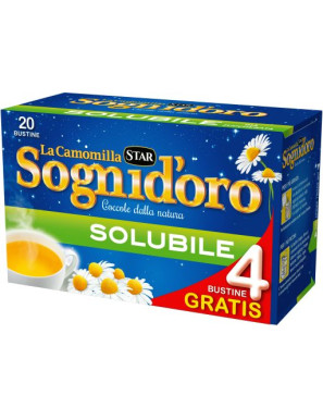 Star Sogni D'Oro Camomilla Solubile Filtri 16+4 Omaggio