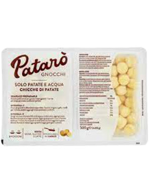 PATARO' CHICCHE DI PATATE G.250X2 -PASTA FRESCA-