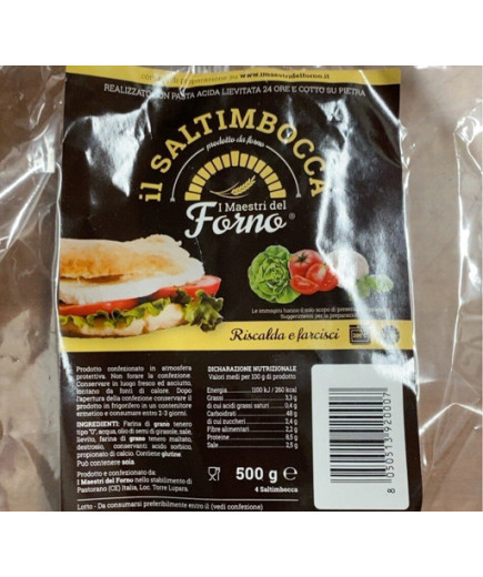 I MAESTRI DEL FORNO SALTIMBOCCA GR. (4X125GR.)