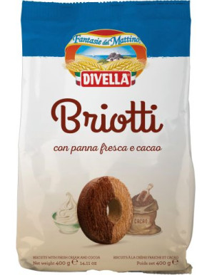 DIVELLA BRIOTTI CACAO/PANNA G.400