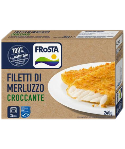 FROSTA FILETTI CROCCANTI DI MERLUZZO  SURG.G.240 NUOVO