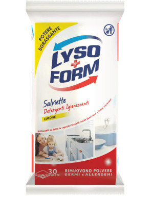 LYSOFORM SALVIETTE IGIENIZZANTI LIMONE X30PZ.