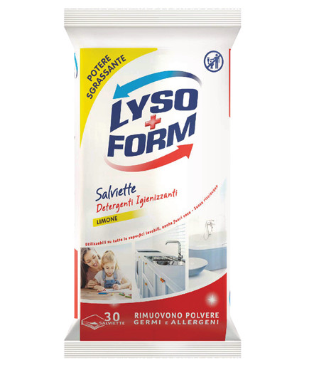 LYSOFORM SALVIETTE IGIENIZZANTI LIMONE X30PZ.