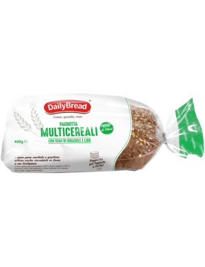 DAILY BREAD PAGNOTTA MULTI CEREALI G.400