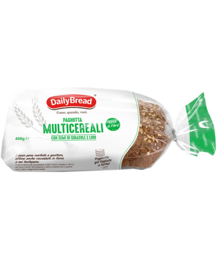 DAILY BREAD PAGNOTTA MULTI CEREALI G.400