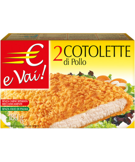 COTOLETTE DI POLLO X2 GR.180