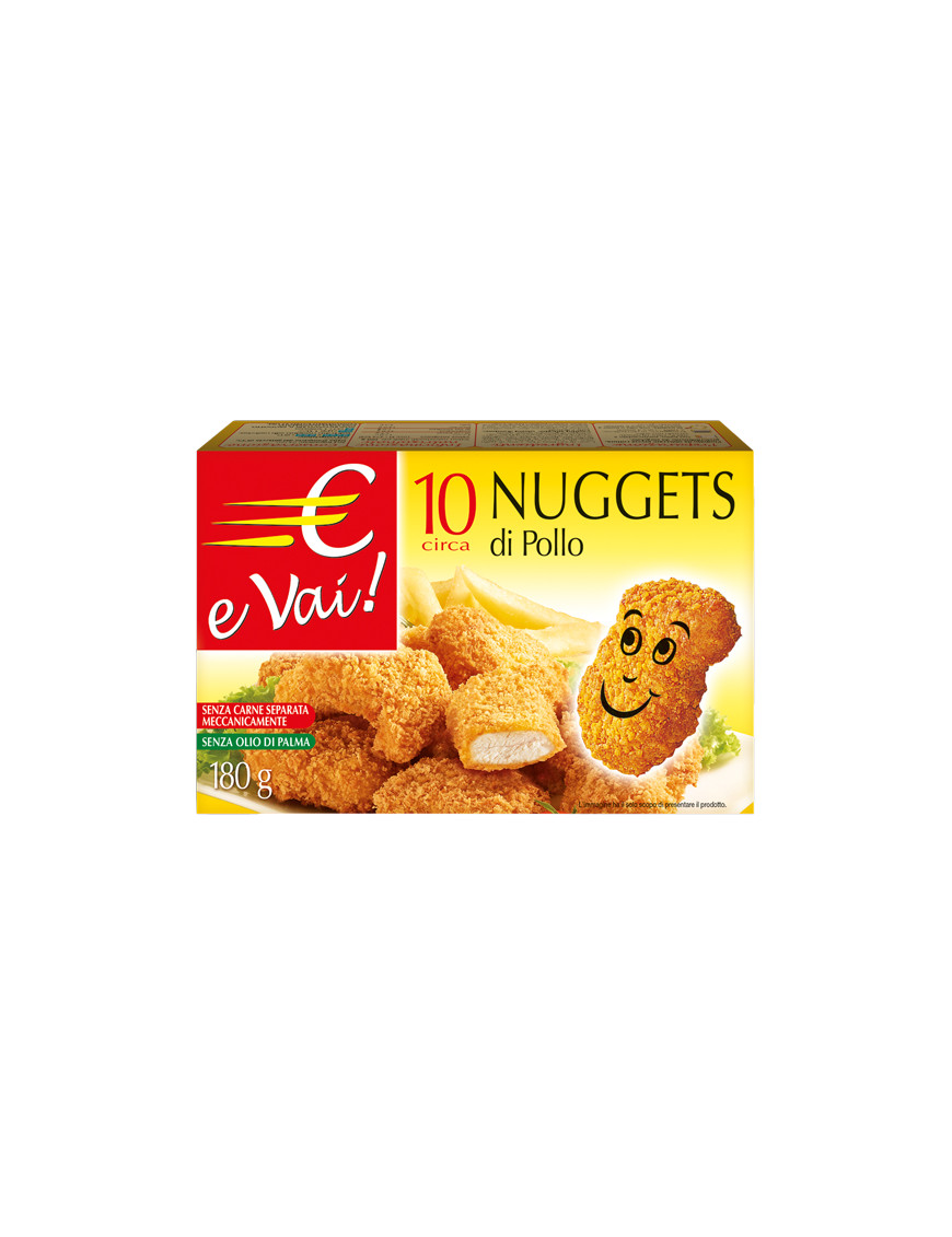 NUGGETS DI POLLO X10 GR.180