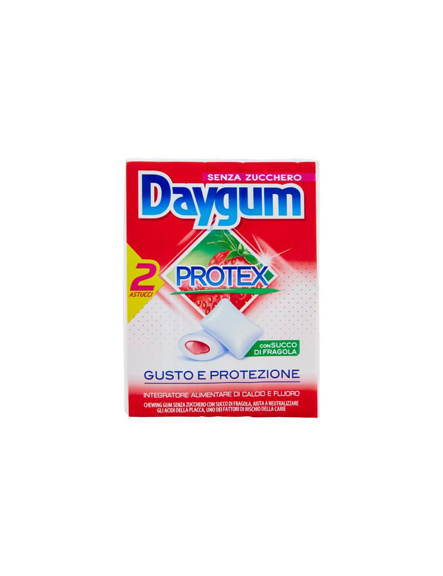 Perfetti Daygum Protex Fragola Gel