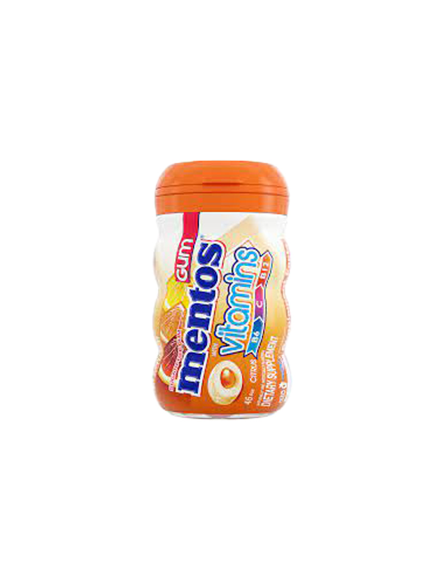 Perfetti Mentos Vitamin Gum Citrus