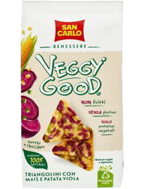 SAN CARLO VEGGY GOOD TRIANGOLINI DI MAIS E P.VIOLA G.65X14