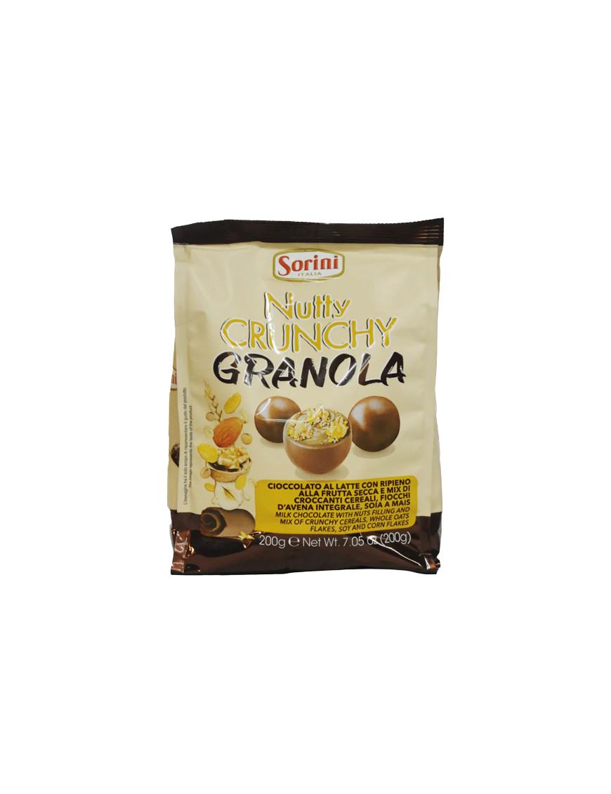 SORINI NUTTY CRUNCHY GRANOLASACCHETT GR.200