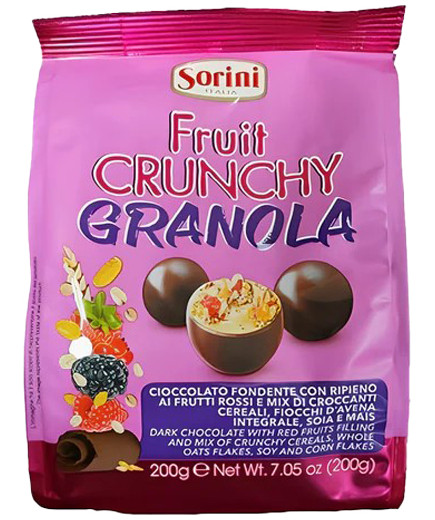 SORINI FRUIT CRUNCHY GRANOLAGR.200