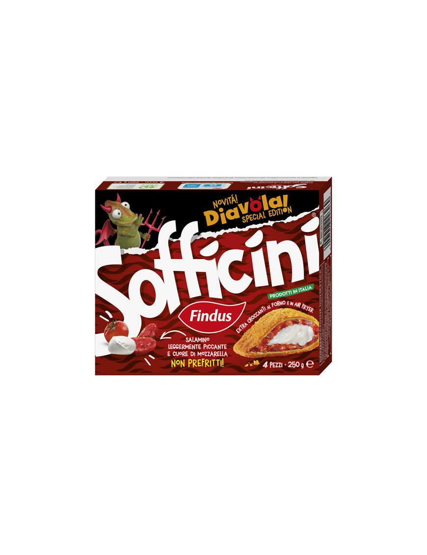 FINDUS SOFFICINI DIAVOLA EMOZZARELLA G.250