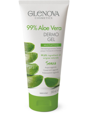 GLENOVA 99% ALOE VERA DERMOGELMULTIATTIVO ML. 200