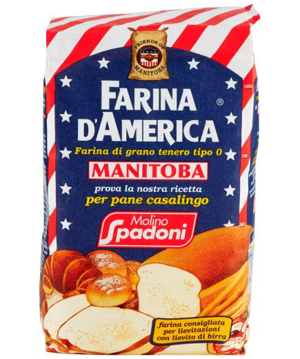 MOLINO SPADONI FARINA 0 MANITOBA KG.1 -AMERICA-