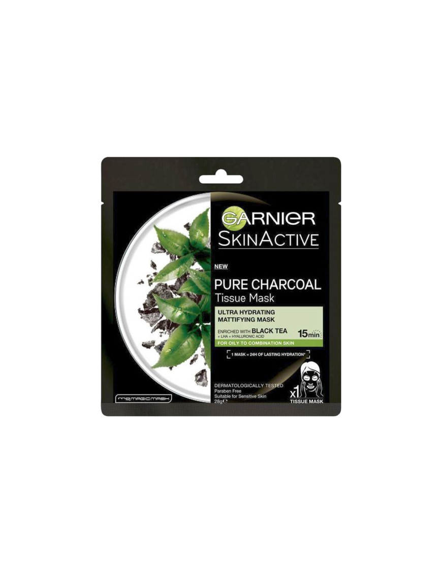 Garnier Maschera Pure Charcoal Idratante Purificante