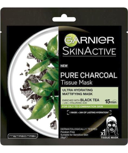 Garnier Maschera Pure Charcoal Idratante Purificante