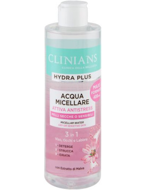 CLINIANS ACQUA MICELLARE ATTIVA ANTISTRESS ML.400