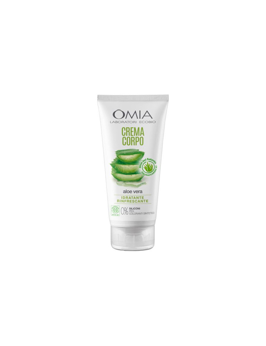 Omia Crema Corpo Idratante Aloe Vera BIO Tubo ml.200