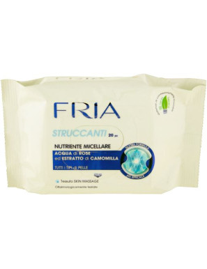 Fria Salviettine Struccanti Con Acqua Micellareper tutte le pelli x20