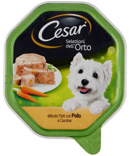 CESAR SELEZIONI DELL'ORTO POLLO/CAROTE G.150    -CANE-